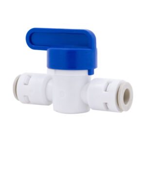 Su Arıtma Cihazı Plastik Ara Vana 1/4’’ Quick - 6mm